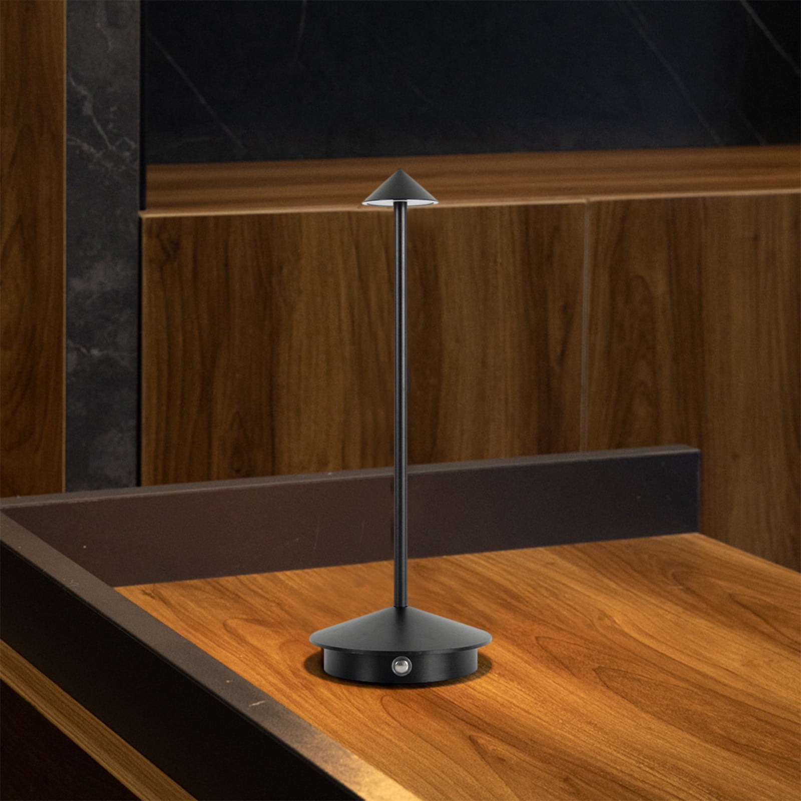 Home Sale! Jubipavy Table Lamps Rechargeable LED Dinning Desk Lamp Portable Metal Table Light With Stepless Dimming 3 Level Brightness For Home Restaurant Bar Cafe Patio