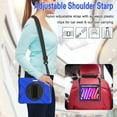 thumbnail image 4 of For iPad Mini 7th/6th Generation Case 8.3 inch 2024/2021, 360 Hand Strap, Shoulder Strap, Kickstand, Rugged Drop Protection, Blue, 4 of 6