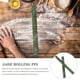 thumbnail image 5 of Rodillo de masa para envolver Dumpling, rodillo de cocina de Jade, 2 uds., 5 of 6