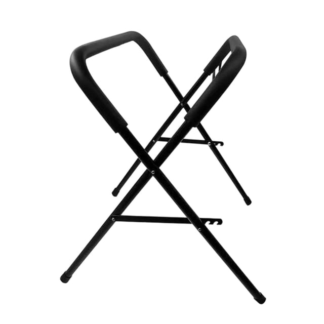 deevoka Bass Drum Stand Drum Rack Tubing Protective Folding Instrument Holder for Studio