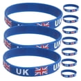 thumbnail image 4 of CTIRCHIU 10 Pcs Bracelets de Football avec Style Sportif pour Course Compétitive Ronde 2.55x2.55x0.47 Po, 4 of 6