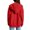 Red, variant on Lightweight Hoodies for Women 2026 Y2k Casual Sweatshirts Workout Drawstring Hooded Track Jacket, Pink Size XXL