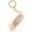 Champagne gold, variant on Ballet Inspired Keys Chain Satin Pointe Shoes Pendant Cute Keychain for Girls