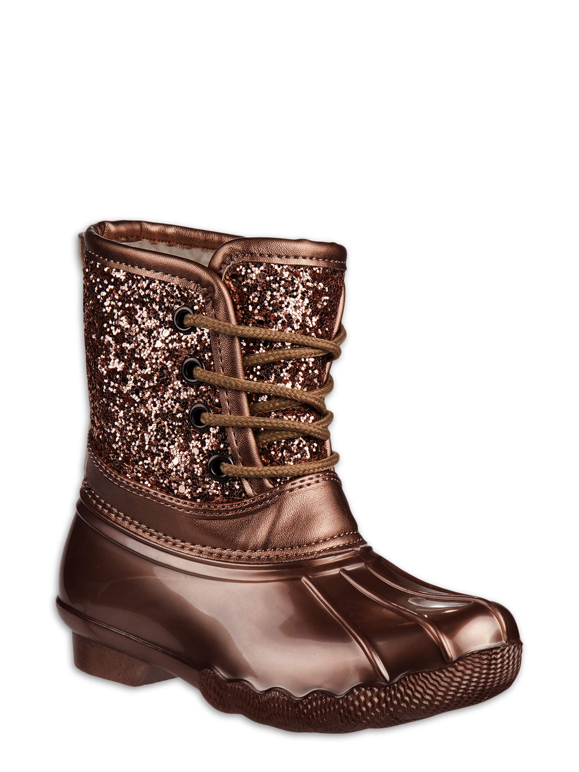 Josmo Glittery Duck Boots (Girls 