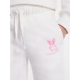 thumbnail image 4 of Wonder Nation Girls Fleece Jogger, Sizes 4-18 & Plus, 4 of 7