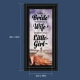 thumbnail image 2 of Today a Bride, Tomorrow a Wife, Forever Your Little Girl, Father of the Bride Gift, Wedding Frame, 7388B, 2 of 8