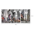 thumbnail image 2 of Chic Home Citylife 3 Piece Set Wrapped Canvas Wall Art Times Square, 2 of 4