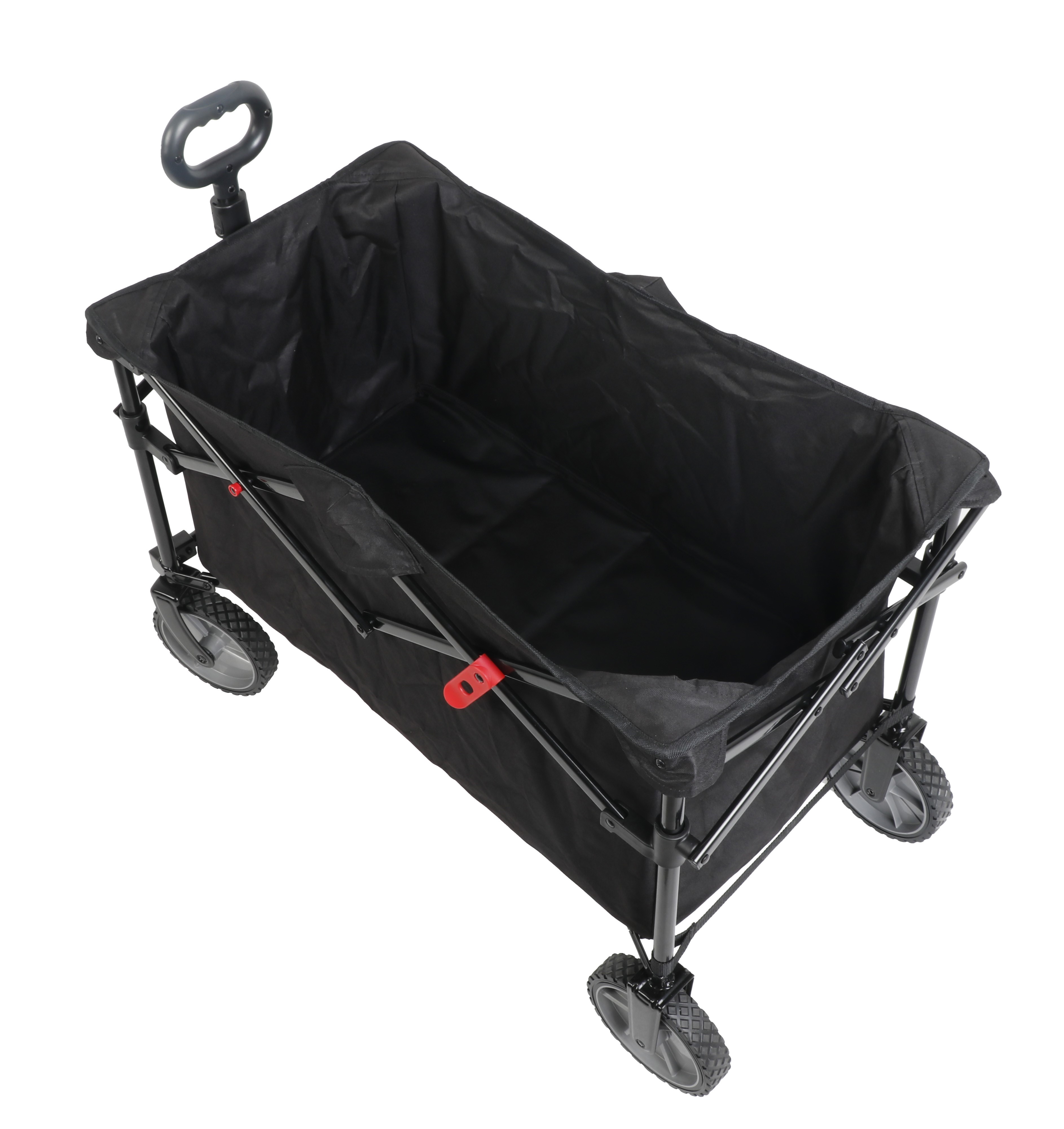 OZARK TRAIL MULTI-PURPOSE BIG BUCKET CART, BLACK WAGON