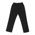 thumbnail image 4 of Likimi Womens Trousers Drawstring Elastic Waist Comfortable Loose Fit Solid Color Casual Long Pants With Pockets Size L Black, 4 of 5