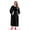 Black, variant on Wearable Blanket Hoodie, Long Hooded Blanket Sweatshirt, Oversize Hoodie for Women and Men,Clothing Gift for Women Men Mom Dad,Giant Hood Pocket and Sleeves for Adult(Black,Regular)