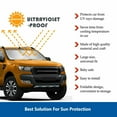 thumbnail image 4 of Parasol Plegable para Parabrisas de Coche IC ICLOVER Bloquear la Luz Del Sol Rayos UV Protector Solar Ventana Delantera Protector de Parasol Verano Invierno para Camiones Furgonetas MPV Vehículos Grandes (75 x35), 4 of 13