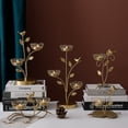 thumbnail image 2 of Romántico Candelero Nórdico De Pájaro Y Hoja, Candelabro Decorativo De Pájaro, Mesa De Comedor De Boda Para El Hogar Eigraketly HA025297-01, 2 of 5