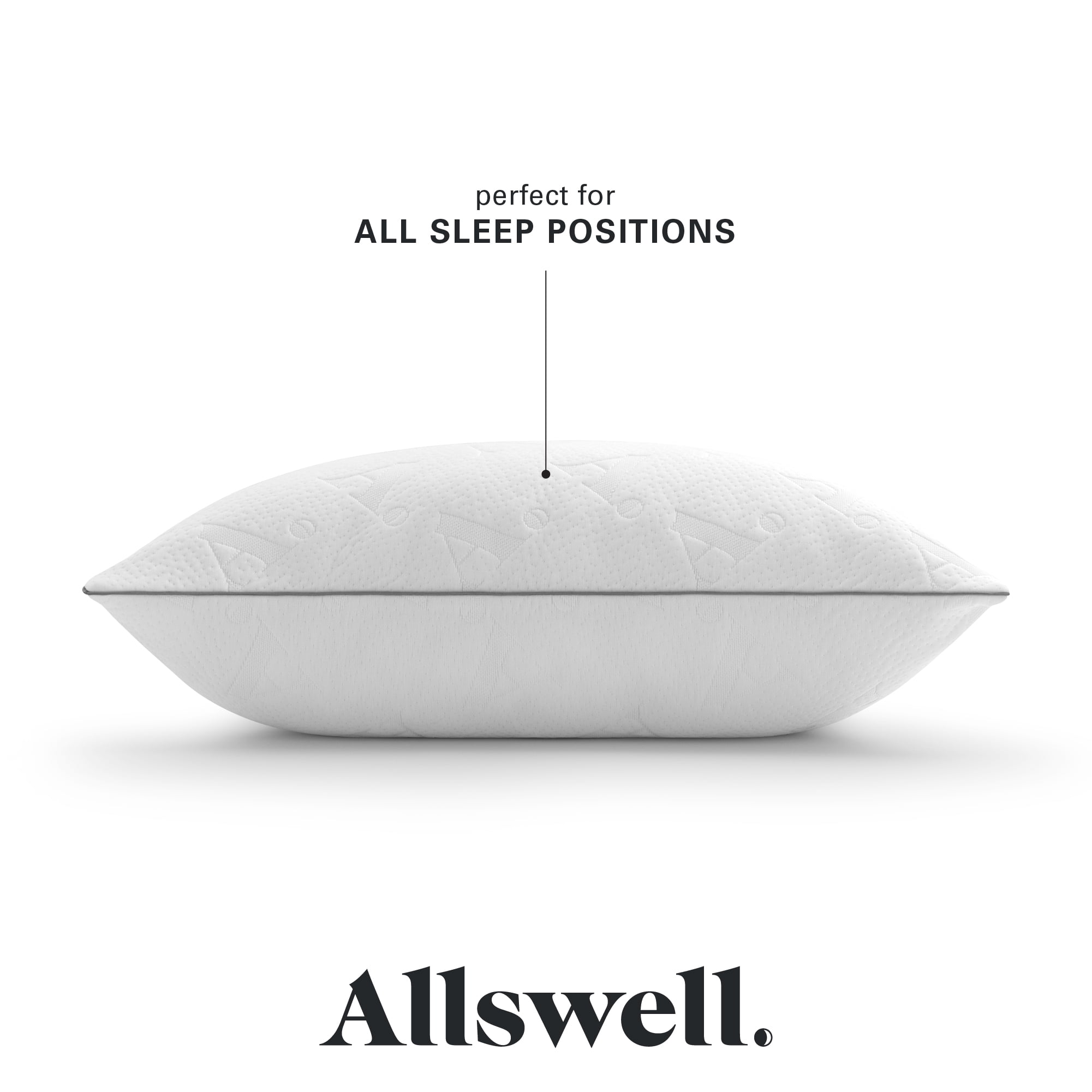 Allswell Ultimate Comfort Bed Pillow with Dual Function Fill, King