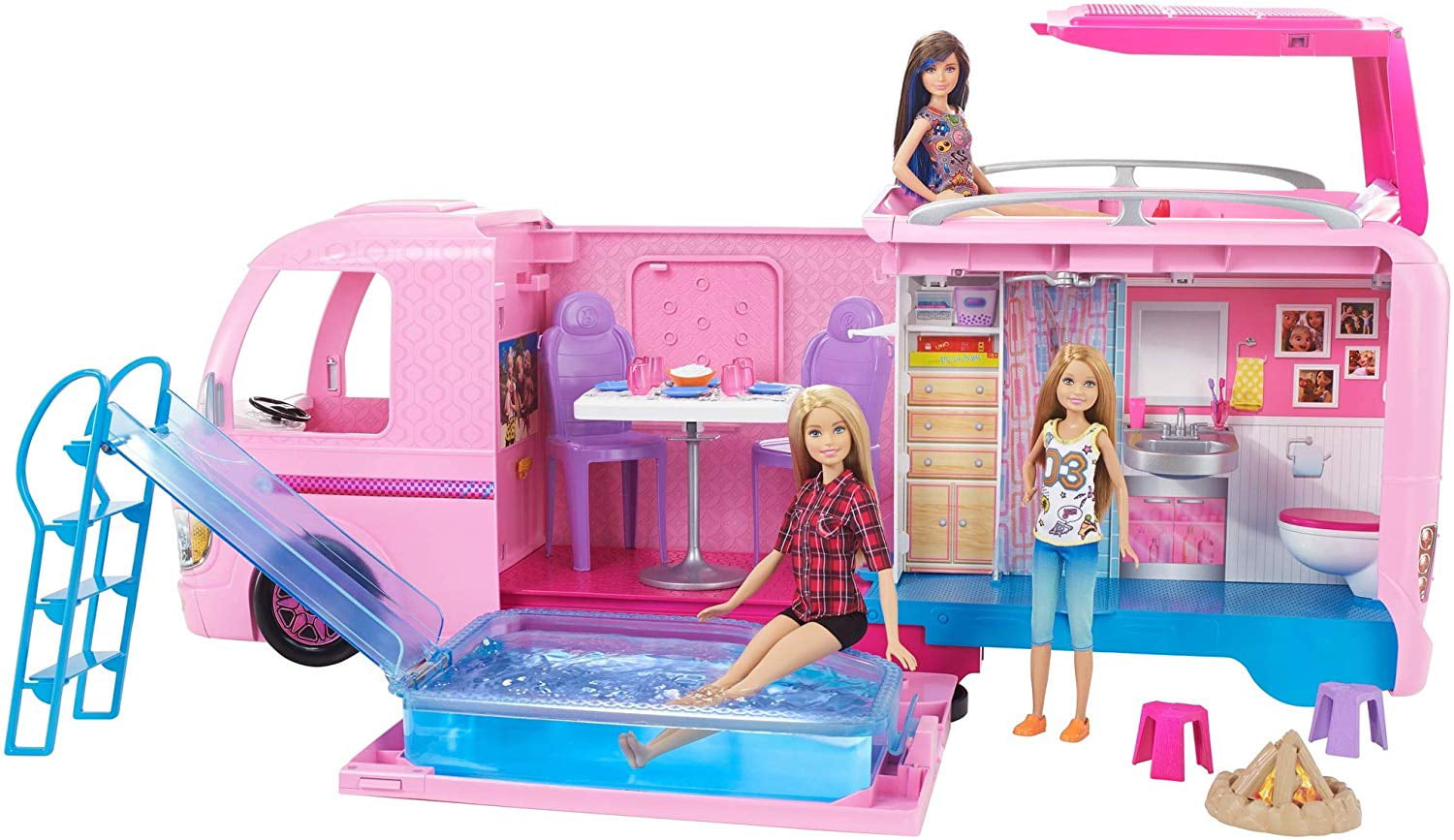 Barbie DreamCamper - Walmart.com 