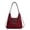 Wine Red, variant on Crossbody Bags for Women, Women Faux Suede Tassel Handbag Adjustable Strap For Work Travel (Wine Red)