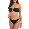 thumbnail image 1 of YDLCAFD Easter Summer New Model Push Up Bikini Half Skirt Three Piece Swimsuit Set With Padding For Women, 1 of 5
