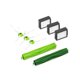 thumbnail image 2 of Juego de suplementos de limpieza adecuado para accesorios de barredora de la serie I7, I7+, E5 y E6, cepillo principal, cepillo lateral, verde, verde, 2 of 5