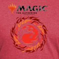 thumbnail image 3 of CafePress - Magic Red Mana T Shirt - Mens Tri-blend T-Shirt, 3 of 4