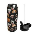 thumbnail image 2 of Daiia Different Breeds Of Dogs Printed 18oz Sports Insulated Kettle With Straw Water Bottle For Running Hiking Cycling Climbing Mens Woman'S Sports Water Bottle, 2 of 8