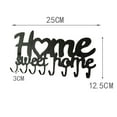 thumbnail image 5 of mnjin key holder metal wall mounted keys hook home decor black, 5 of 6