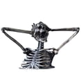 thumbnail image 1 of Halloween Scream Skull Statue Resin Crafts, 1 of 8