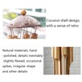 thumbnail image 3 of coappsuiop wind chimes bamboo wind chimes and coconut fair trade wind chime outdoor by gifts 46cm long, 3 of 7