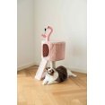 thumbnail image 4 of Catry Flamingo Cat Condo & Scratcher, 4 of 7