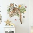 thumbnail image 3 of Product Category Wall Stickers 2 – Cartoon Lazy Tiger Playing Bedroom Living Room Porch Home Wall Decoration Wall Sticker with Whimsical Tiger Design for Kid Rooms and Cozy Spaces, 3 of 6