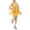 R35-Yellow, variant on RMGVDSD Girls Spring Dresses Girls Latin Dance Dress Sparkling Fringe Performance Stage Party Wear Sequined Sleeveless Tassel Dance Dresses 3-4 Years