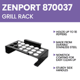 thumbnail image 3 of Zenport 870037 Non-Stick Chili Pepper Grill Rack, 3 of 4