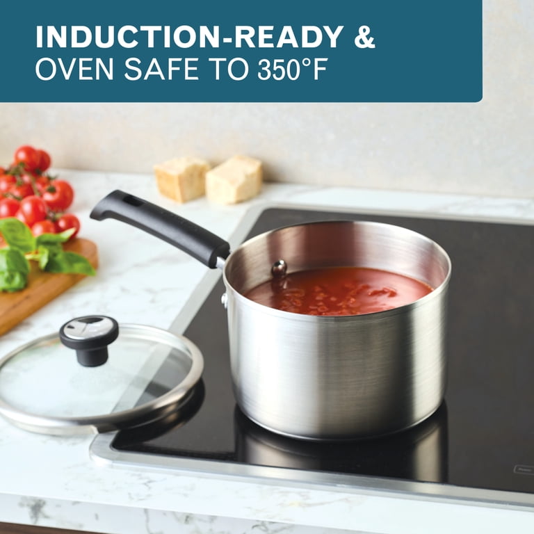 Farberware TrueCook 3-Quart Stainless Steel Induction Saucepan photo 5