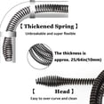thumbnail image 5 of Flexible Spring Drain Clog Remover with Removable Drill Adapter, Heavy-Duty Drain Auger Snake Cable for Bathroom Kitchen Toilet Bathtub Sewer Sink(Silvery), 5 of 10