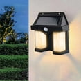 thumbnail image 2 of JOGZMZ Solar Warm Light Induction Wall Light-Solar Fence Lights-LED Solar Wall Lights-Outdoor IP65 Water Proofing- Outdoor Wall Lamps for Backyard Garden Garage And Pa, 2 of 8