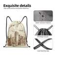 thumbnail image 5 of Bingfone New York Drawstrings Backpacks Bags for Men Women Gym Drawstrings Bag-Small, 5 of 8
