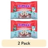 (2 pack) Brach's Peppermint Christmas Nougats, Individually Wrapped Mixed Flavor, Christmas Candy, 11 oz