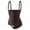 Brown, variant on ZQUUVOU Women's Waist Trainer Tummy Control Sports Girdle Workout Body Shaper with Adjustable Shoulder Strap Corset Shapewear Black