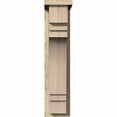 thumbnail image 2 of 6"W x 14"D x 26"H Pescadero Rough Sawn Corbel w/Backplate, Douglas Fir, 2 of 9