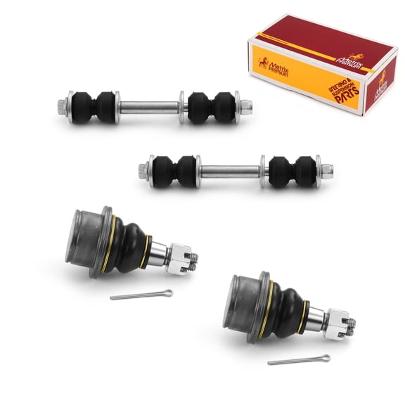 Metrix Premium Chassis Parts - 4 PC L/R Front Sway Bar Stabilizer End Link & L/R Front Lower Ball Joint Kit Fits 02-06 Cadillac Escalade, 00-06 Chevrolet Tahoe, GMC Yukon, K700537 K6541