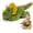 Green, variant on Sloth Plush Toy Stuffed Animal Pillow - Soft Lying Down Sloth Plushie for Hugging, Anxiety Relief Cuddle Buddy, 16x16 Inch