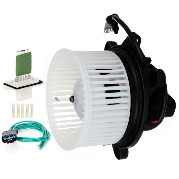 AUTOMUTO AC Heater Blower Motor Module with Wheel and Resistor Replace 4885669AC 2001-2002 for Dodge for Dakota,2001-2003 for Dodge for Dakota 3.9L,2001-2004 for Dodge for Dakota