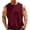 Deep Red #021, variant on Sleeveless Shirts for Men Casual Tank Tops Muscle Shirt Summer T Shirts Beach Loose Fit Tee, 3XL