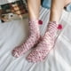 thumbnail image 5 of Calcetines multicolores a la moda para mujer, cómodos calcetines de terciopelo con perlas para el suelo del hogar Ndcxsfigh Para estrenar, 5 of 9