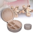 thumbnail image 4 of Colgantes Collar Almacenamiento Organizador De Joyas, Tienda Joyas Caja De Almacenamiento De Joyas, Para Bodas Día De La Madre Regalo De Navidad Día De San Valentín ANGGREK Oro champán, 4 of 8
