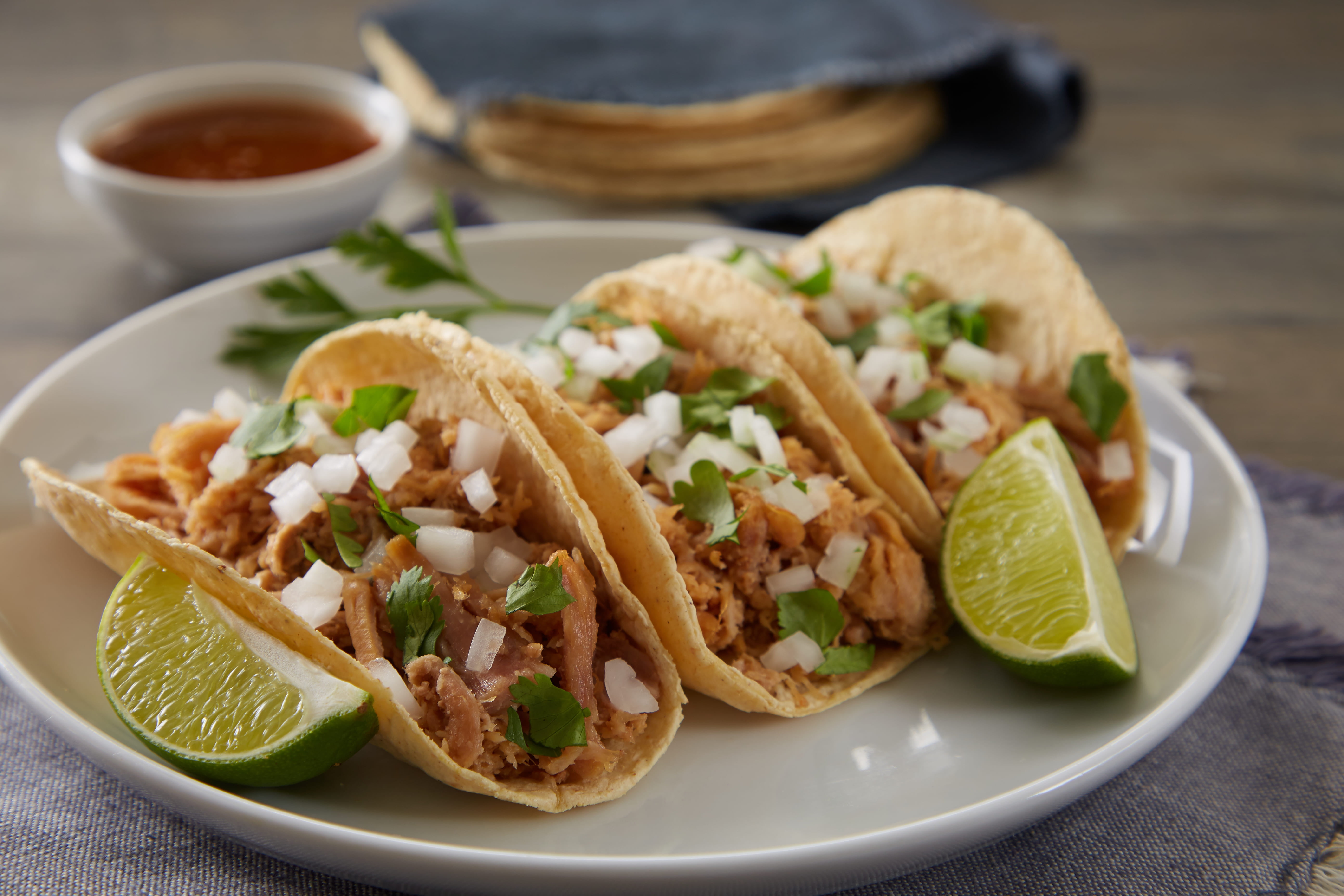 Chata Chopped Pork Carnitas Pouch, 12 Pack, 8 oz