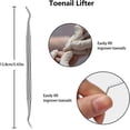thumbnail image 5 of Ingrown Toenail Clipper Ingrown Toenail Clipper Kit Nail Manicure Professional Pedicure Tools Kit Stainless Steel 7PCS, 5 of 5