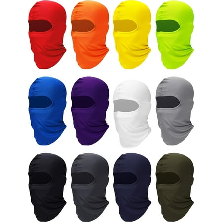 AAZZ Full Face Cover UV Protection Neck Gaiter Breathable Balaclava Hood for Outdoor Motorcycle Cycling