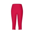 thumbnail image 4 of Kcodviy Leggings de Course pour Femmes, Taille Haute, Décontractés, avec Poches, Été, Plage, Extensible, 4 of 5