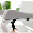 thumbnail image 3 of 2x almohadillas gruesas y cómodas mejoradas para reposabrazos para sillas de oficina, cojín de espuma viscoelástica para el apoyo del codo, cojín para D BLESIY almohadillas para reposabrazos de espuma viscoelástica, 3 of 8