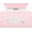 Pink, variant on Scalloped Gingham Pink Desk Mat,Large Cute Desk Pad for Keyboard Mouse,Girly Mouse Pad for Desktop Office