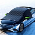 thumbnail image 6 of Winter Car Snow Cover with Magnetic Reinforcement Half-Cover Frost & Snow Shield for Windshield Auto Vehicle Protection, 6 of 8